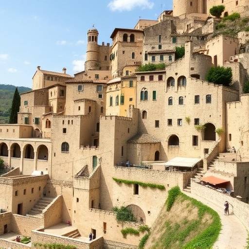 The Sassi di Matera in Basilicata, Italy