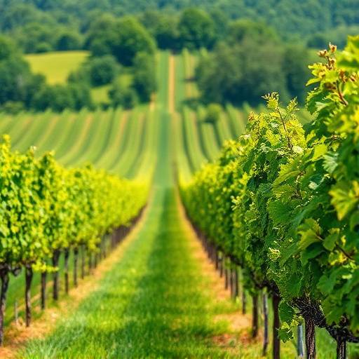Vineyards in Friuli-Venezia Giulia, Italy